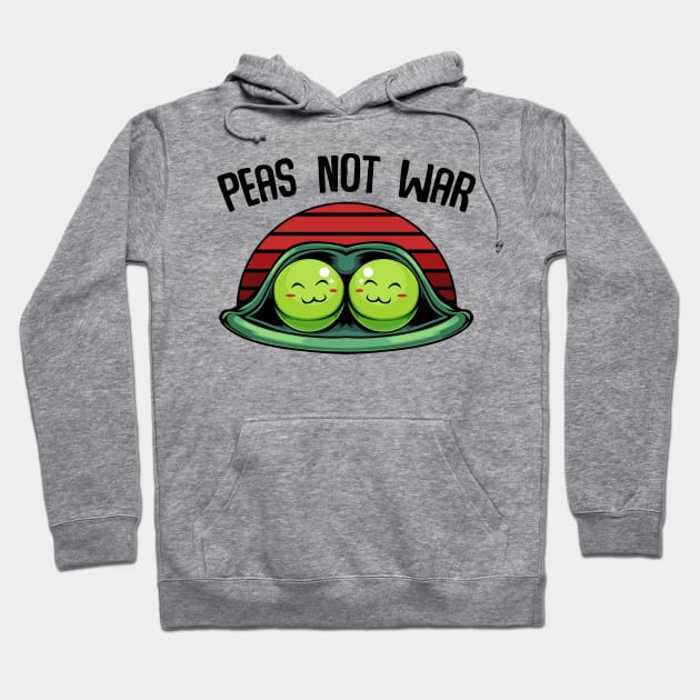 Vegan Peas Hoodie by Lumio Gifts